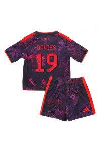 Bayern Munich Alphonso Davies #19 Jalkapallovaatteet Lasten Kolmas peliasu 2026-27 Lyhythihainen (+ Lyhyet housut)